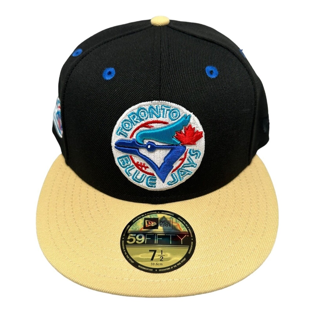 New Era 59FIFTY Toronto Blue Jays 20th Anniversary Fitted Hat Men's Sz 7-1/2
